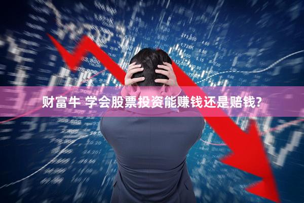 财富牛 学会股票投资能赚钱还是赔钱?